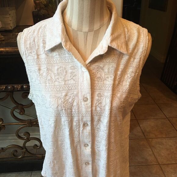 LONG TUNIC Tank that Optionally Ties in Front! - Picture 1 of 11